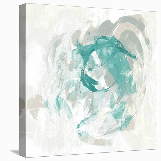 Teal Fog I-June Erica Vess-Stretched Canvas