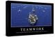 Teamwork: Inspirational Quote and Motivational Poster-null-Premier Image Canvas