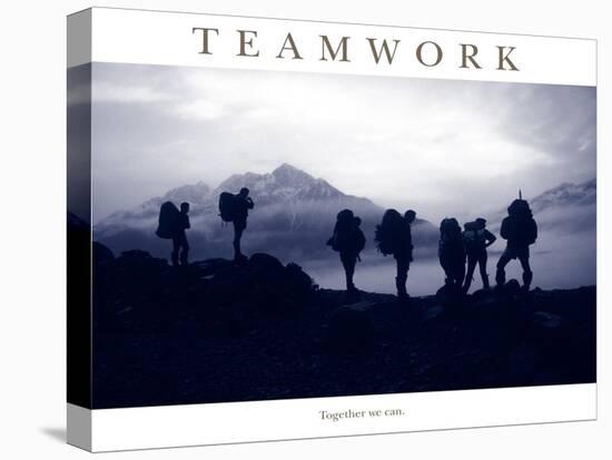 Teamwork - Together we can-AdventureArt-Premier Image Canvas