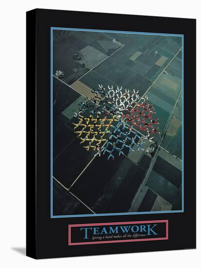 Teamwork-null-Stretched Canvas