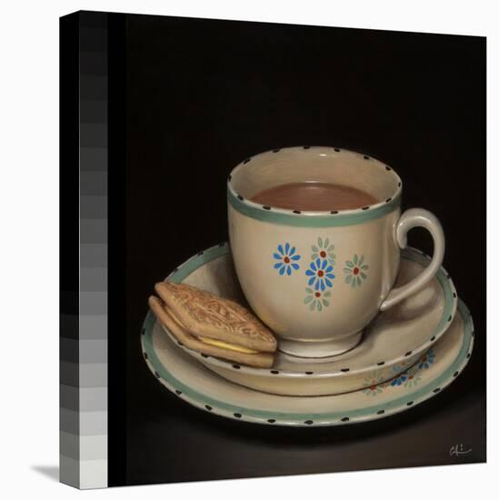 Teascape with Custard Cream-Catherine Abel-Premier Image Canvas