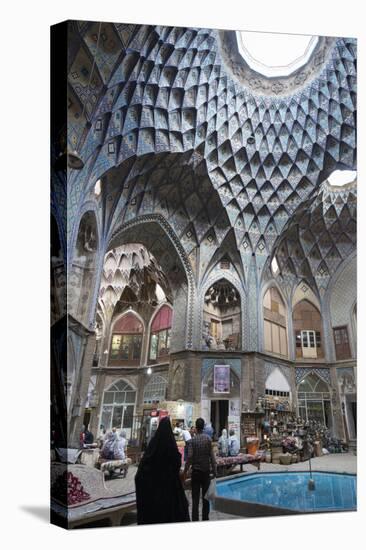 Teashop in a Khan, Bazar, Kashan, Iran, Western Asia-Eitan Simanor-Premier Image Canvas