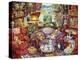 Teatime for Teddy-Bill Bell-Premier Image Canvas