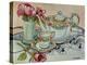 Teatime with Roses and a Cutwork Cloth-Joan Thewsey-Premier Image Canvas