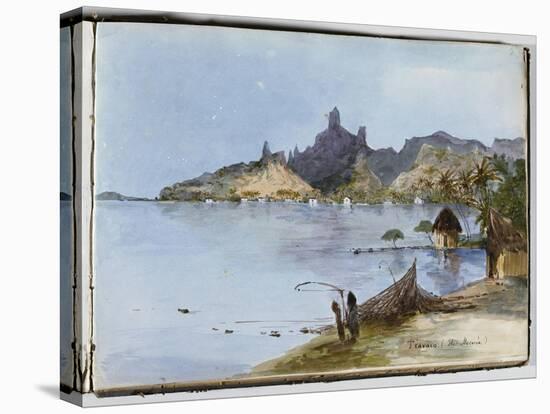 Teavaro (île Moorea)-null-Premier Image Canvas