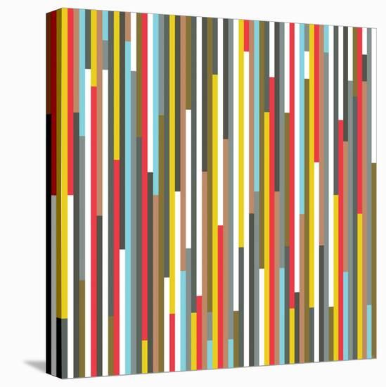 Technicolour Stripes-Fimbis-Premier Image Canvas