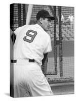 Ted Williams During Batting Practice-Ralph Morse-Premier Image Canvas
