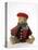 Teddy Bear Wearing Knitted Hat, Scarf, Jacket and Trousers-null-Premier Image Canvas