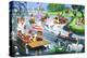 Teddy Bears on the River-Phillips-Premier Image Canvas