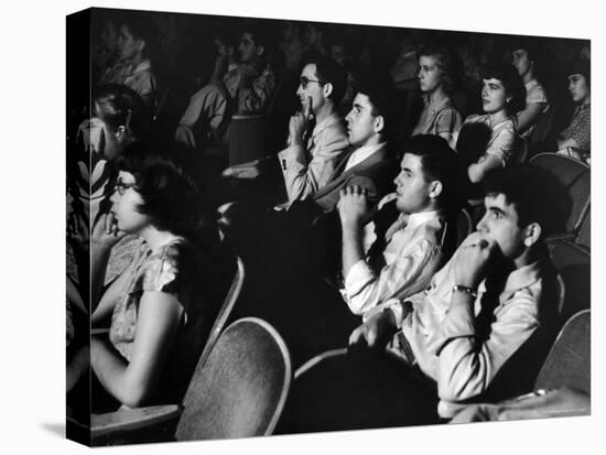 Teenage Audience Indoors at the Movies-Gordon Parks-Premier Image Canvas