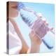 Teenage Girl Drinking Water-Cristina-Premier Image Canvas