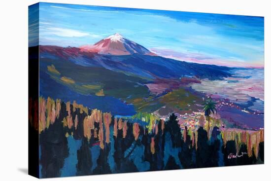 Teide Tenerife Spain Canary Islands Astonishing-Markus Bleichner-Stretched Canvas