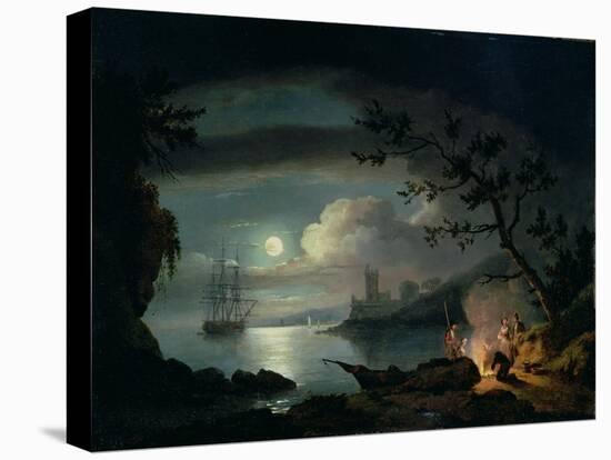 Teignmouth by Moonlight-Thomas Luny-Premier Image Canvas