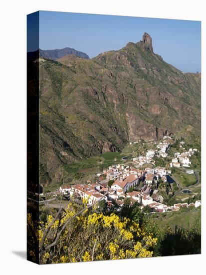 Tejeda and Roque Nublo, Gran Canaria, Canary Islands, Spain, Europe-Hans Peter Merten-Premier Image Canvas