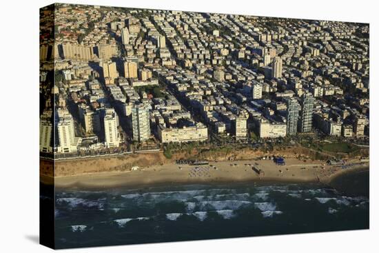 Tel Aviv from Above.-Stefano Amantini-Premier Image Canvas