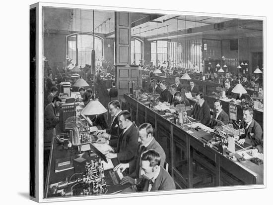 Telegraph Office 1900-null-Premier Image Canvas