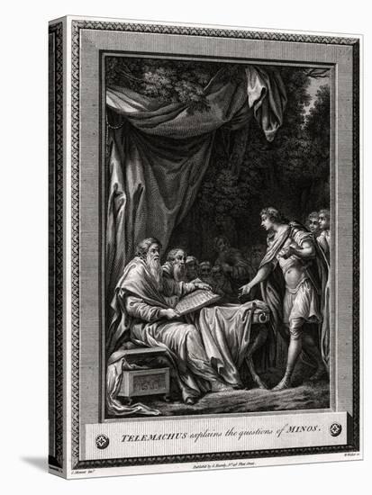 Telemachus Explains the Questions of Minos, 1776-W Walker-Premier Image Canvas