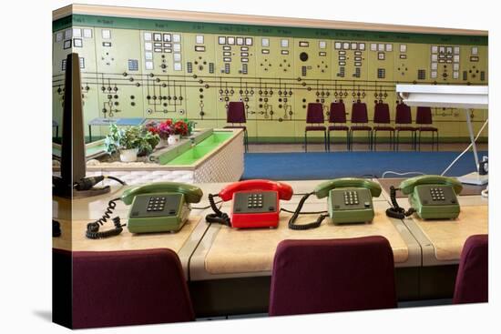 Telephones in an Old Power Station-Nathan Wright-Premier Image Canvas