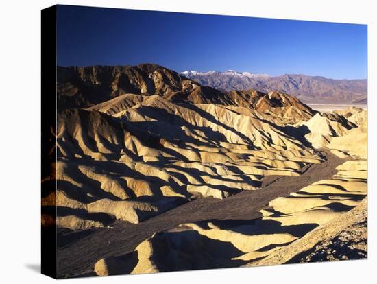 Telescope Peak in Mojave Desert, Death Valley National Park, Zabriskie Point, California, USA-Adam Jones-Premier Image Canvas