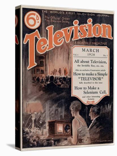 Television: A Monthly Magazine. Volume 1. the World's First Television Journal Par Anonymous, 1928-Anonymous Anonymous-Premier Image Canvas