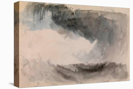 Tempete En Mer  (A Storm at Sea) Aquarelle De Joseph Mallord William Turner (1775-1851) Dim 18,4X2-Joseph Mallord William Turner-Premier Image Canvas