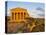 Tempio Di Concordia (Concord) at Sunset, Valle Dei Templi, UNESCO World Heritage Site, Agrigento, S-Stuart Black-Premier Image Canvas