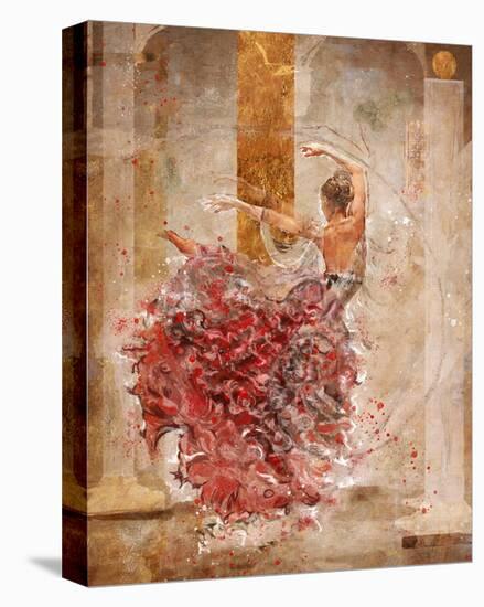 Temple Dancer No. 1-Marta Wiley-Stretched Canvas