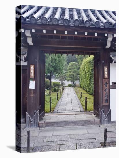 Temple Gate, Sesshuji, Kyoto, Japan-Rob Tilley-Premier Image Canvas