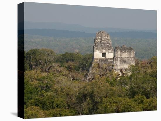 Temple I and Temple Ii, Mayan Archaeological Site, Tikal, Guatemala-Sergio Pitamitz-Premier Image Canvas