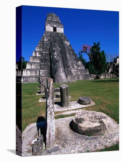 Temple I, Tikal, Guatemala-John Elk III-Premier Image Canvas