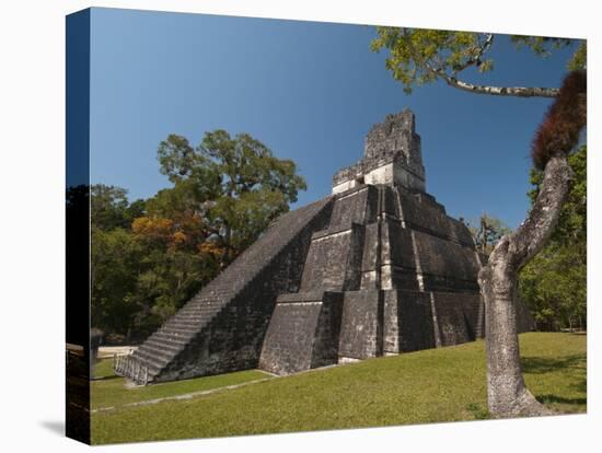 Temple Ii, Mayan Archaeological Site, Tikal, Guatemala-Sergio Pitamitz-Premier Image Canvas