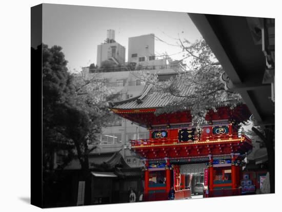 Temple In Tokyo-NaxArt-Stretched Canvas