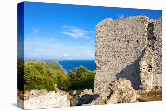 Temple of Acropolis on Capitoline Hill, Tirrenian Vulci's Coast, Grosseto Province, Tuscany, Italy-Nico Tondini-Premier Image Canvas