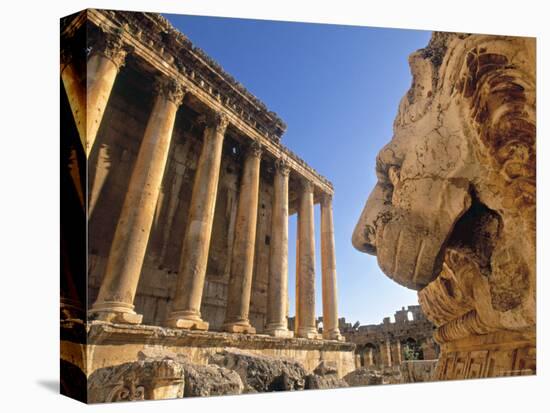 Temple of Bacchus, Baalbek, Bekaa Valley, Lebanon-Gavin Hellier-Premier Image Canvas