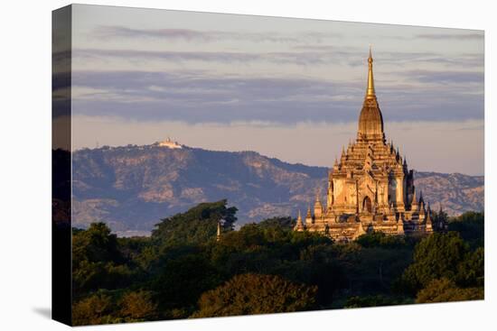 Temple of Gawdawpalin, Dated 12th Century, Bagan (Pagan), Myanmar (Burma), Asia-Nathalie Cuvelier-Premier Image Canvas