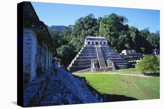 Temple of Inscriptions, Palenque Ruins, Chiapas, Mexico-Rob Cousins-Premier Image Canvas