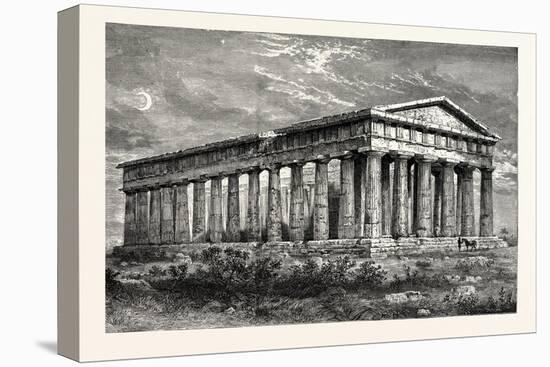 Temple of Neptune Paestum-null-Premier Image Canvas