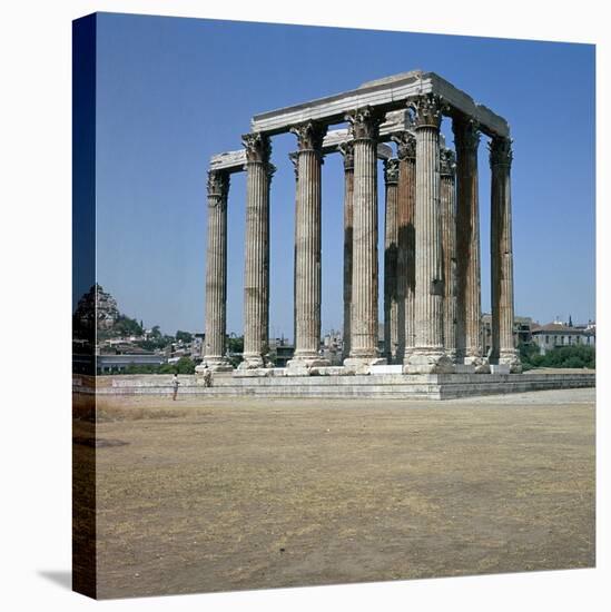 Temple of Olympian Zeus in Athens, 2nd Century Bc-CM Dixon-Stretched Canvas