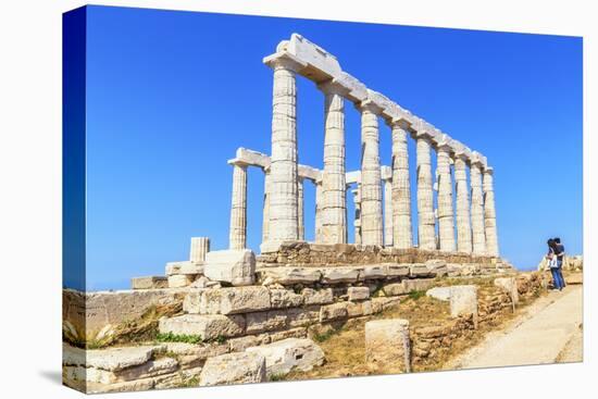 Temple of Poseidon, Cape Sounion, Attica, Greece-Marco Simoni-Premier Image Canvas