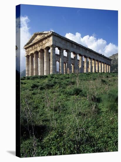 Temple of Segesta, Sicily, Italy, 5th Century BC-null-Premier Image Canvas