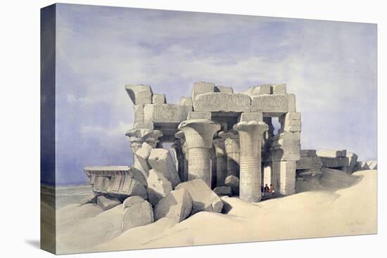 Temple of Sobek and Haroeris at Kom Ombo, 19th Century-David Roberts-Premier Image Canvas