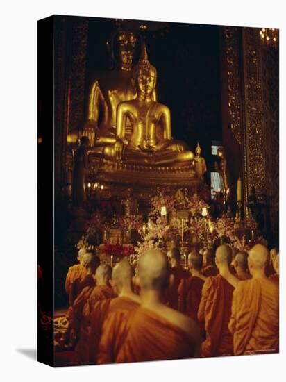 Temple of the Golden Buddha, Bangkok, Thailand, Asia-David Lomax-Premier Image Canvas