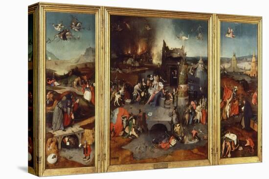 Temptation of Saint Anthony, Triptych 1505-6-Hieronymus Bosch-Premier Image Canvas