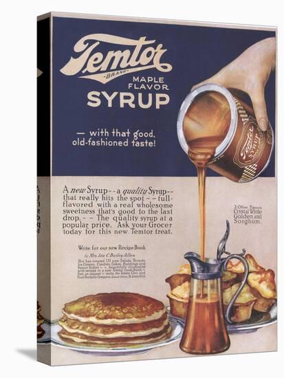 Temtor, Maple Flavoured Syrup, USA, 1920-null-Premier Image Canvas