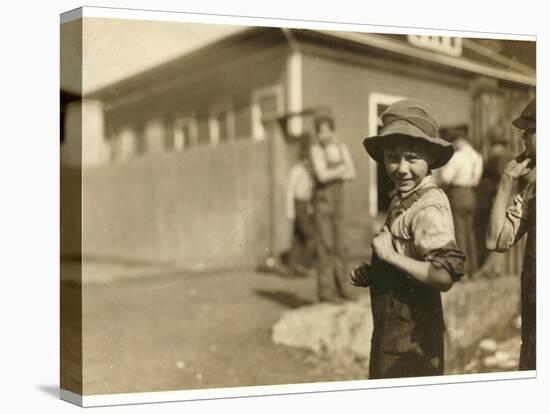 Ten Year Old Charlie Foster-Lewis Wickes Hine-Premier Image Canvas