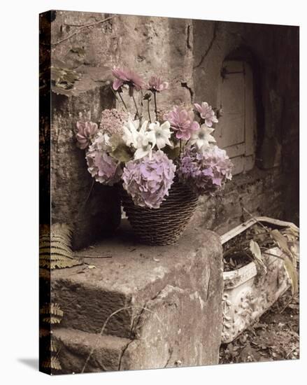 Tender Lavender Country Bouquet-Richard Sutton-Stretched Canvas