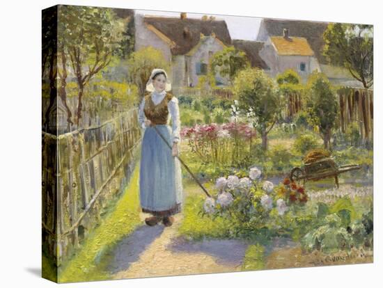 Tending the Garden-Jean Beauduin-Premier Image Canvas
