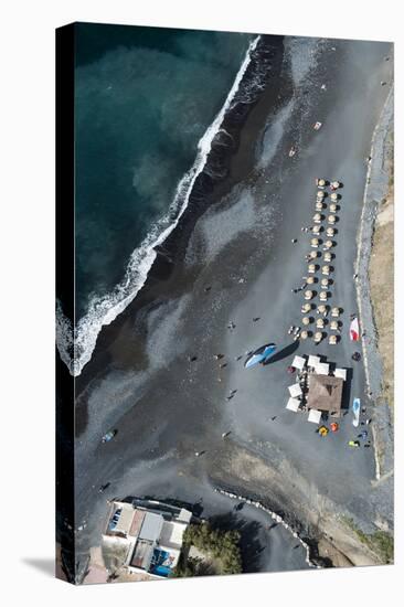 Tenerife, La Caleta, Playa De La Enramada, Beach Bar, Beach-Frank Fleischmann-Premier Image Canvas
