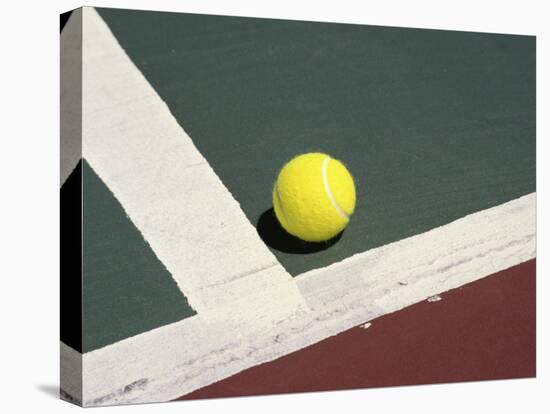 Tennis Ball on a Court-null-Premier Image Canvas