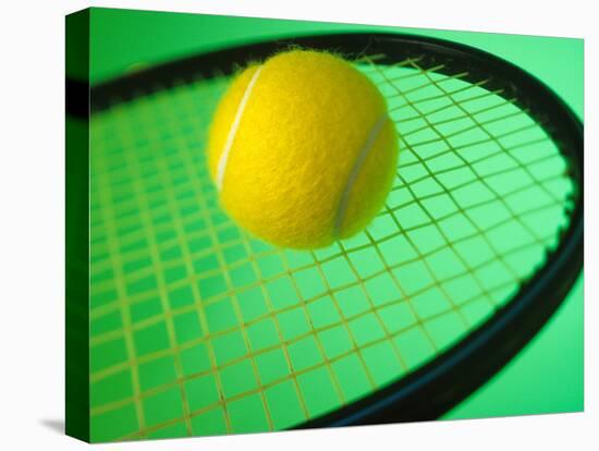 Tennis Ball on Racquet-null-Premier Image Canvas